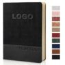 promotional soft cover a5 leather notebook