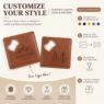 pu leather coaster with bottle opener 4