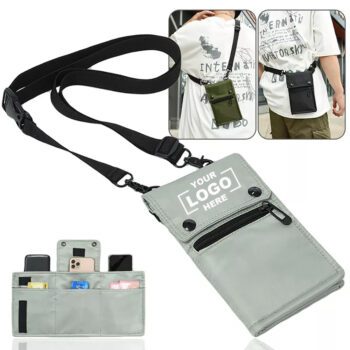 pu leather crossbody phone bag with strap