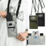 pu leather crossbody phone bag with strap