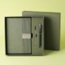 pu leather notebook pen corporate gift set 5