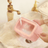 pvc clear toiletry bag with zipper 1