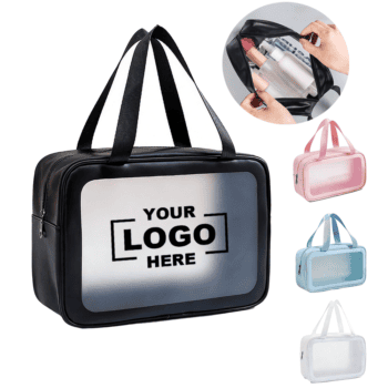 pvc travel organizer bag with handle