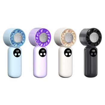 quiet pocket sized ice cooling handheld fan