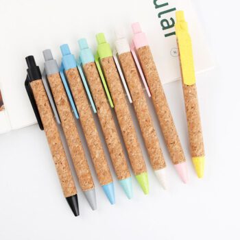 real cork grip ballpoint pen 1