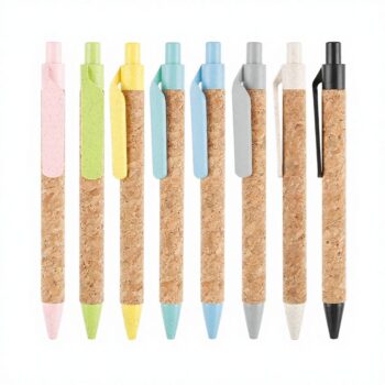 real cork grip ballpoint pen