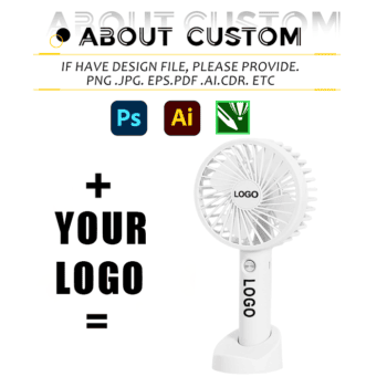 rechargeable handheld mini fan for advertising gift 1
