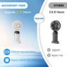 rechargeable handheld mini fan with lanyard 1