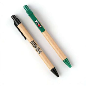 recycled cardboard barrel ballpoint pen