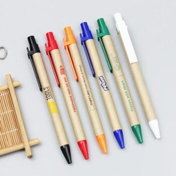 recycled cardboard barrel ballpoint pen 4