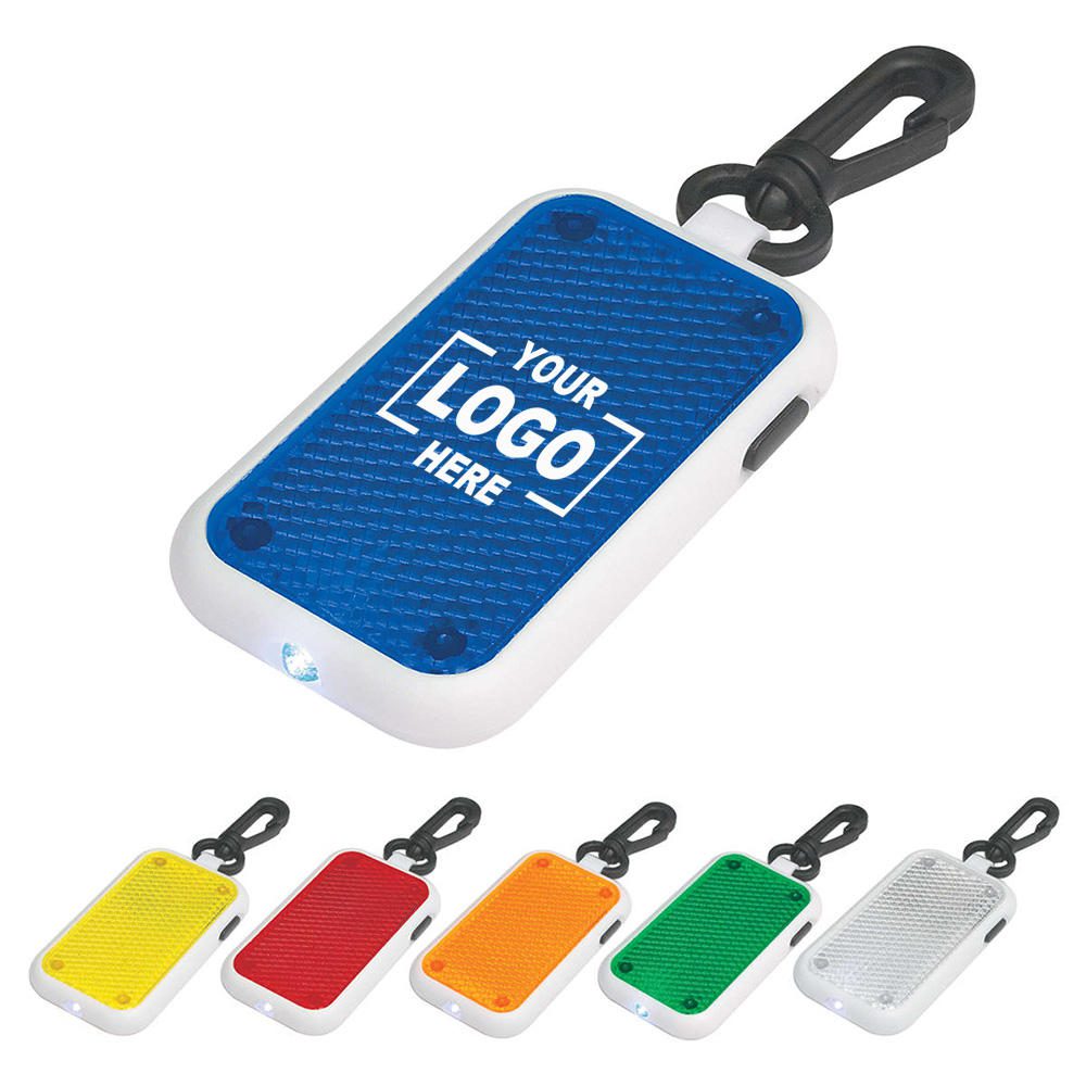 reflective warning flashing light keychain reflective warning flashing light keychain