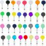 retractable plastic badge reel clips 4