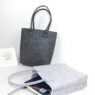 reusable solid color felt shopping tote bag