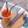 reusable stainless steel straw set with cleaning brush case 3