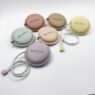 round oil edged leather tape measures 1