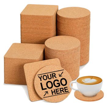 round pu leather drink coaster