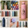rubber paint matte stainless steel sports water bottle 5