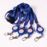 screen printed lanyard with reel breakaway id holder 5