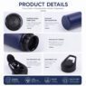 single wall aluminum sports cycling bottle 1