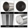 single wall stainless steel camping cup 3