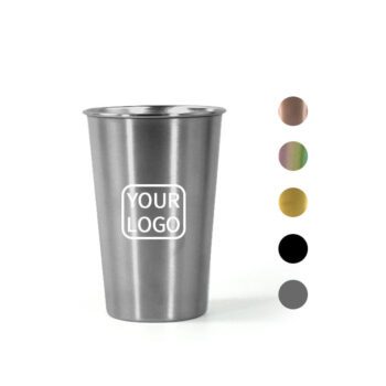 single wall stainless steel camping cup