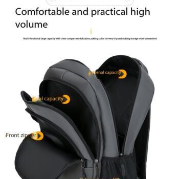 sky gathering sleek unisex oxford travel backpack 1