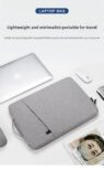 sleek 13 15 6 laptop protective sleeve with soft velvet interior 5