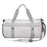 sleek lightweight nylon gym sports duffle bag