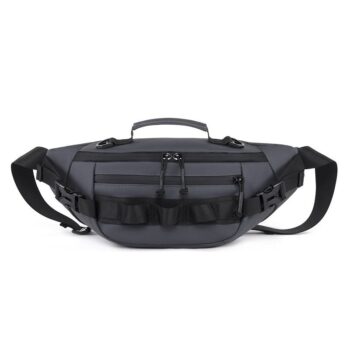 sleek mens waterproof chest sling bag 2