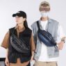 sleek mens waterproof chest sling bag 5