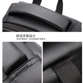 sleek minimalist laptop backpack for men 2