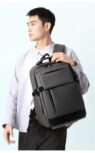 sleek minimalist laptop backpack for men 4