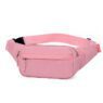 sleek minimalist solid color fanny pack with phone storage 3