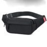 sleek minimalist solid color fanny pack with phone storage
