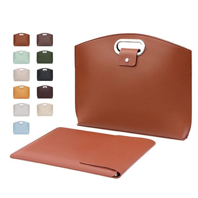 sleek minimalist waterproof pu leather laptop tote bag sleek minimalist waterproof pu leather laptop tote bag