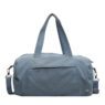 sleek solid color urban canvas gym duffel bag