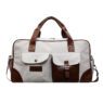 sleek unisex vintage canvas gym duffle bag 4