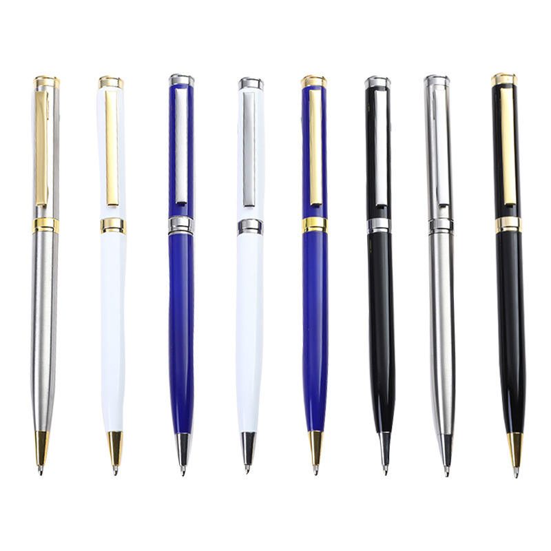 slim twist metal ballpoint pen slim twist metal ballpoint pen