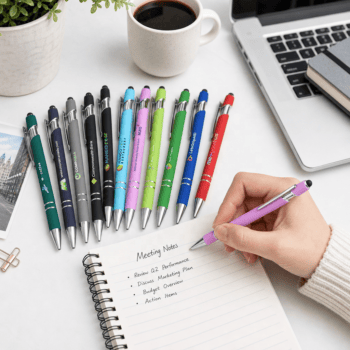 soft touch rubberized metal ballpoint pen 2