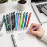 soft touch rubberized metal ballpoint pen 2