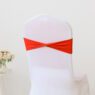 special elastic chair back bows