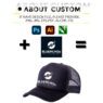 sponge net advertising trucker hats 1