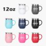 stainless steel insulated wine tumbler with handle 2