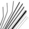 stainless steel straw set with eco friendly wheat straw case 3