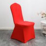 stretch polyester spandex white chair covers 5