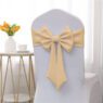 stretchy chair bowknot belt bands 2