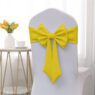 stretchy chair bowknot belt bands 3