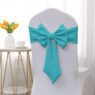 stretchy chair bowknot belt bands