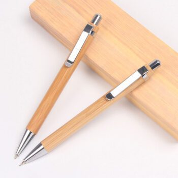 sustainable bamboo pen with paper gift box 1