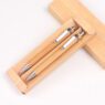 sustainable bamboo pen with paper gift box